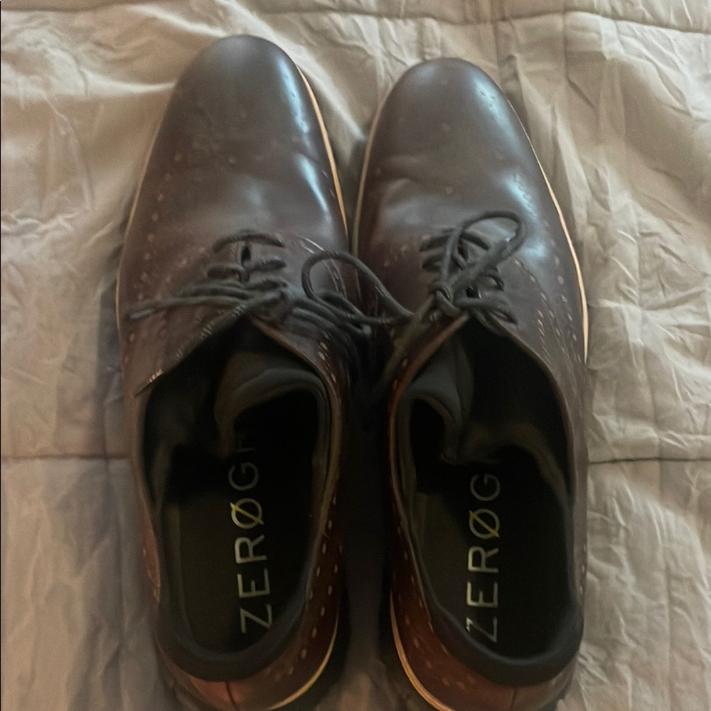Cole Haan Men's Brown Dress Shoes size 13